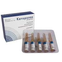 Ketorolac 30mg/ml 1ml 10 vials